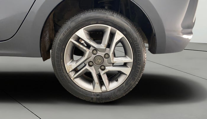 2023 Tata TIGOR XZA PLUS PETROL, Petrol, Automatic, 13,607 km, Left Rear Wheel