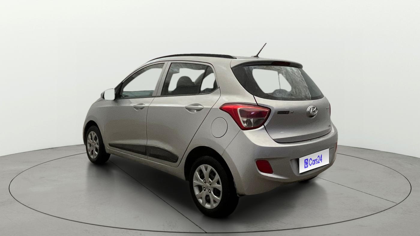 2015 Hyundai Grand i10 SPORTZ 1.2 KAPPA VTVT, Petrol, Manual, 20,779 km, Left Back Diagonal