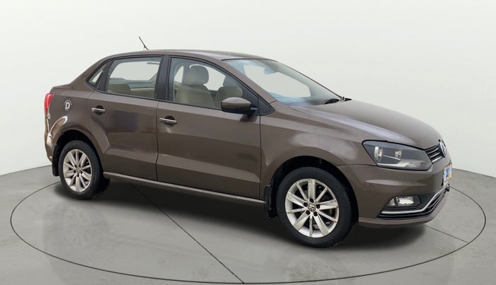 2016 Volkswagen Ameo HIGHLINE PLUS 1.5L AT 16 ALLOY, Diesel, Automatic, 1,32,884 km, SRP