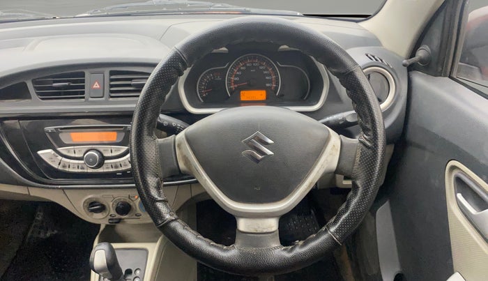 2014 Maruti Alto K10 VXI AMT, Petrol, Automatic, 44,374 km, Steering Wheel Close Up