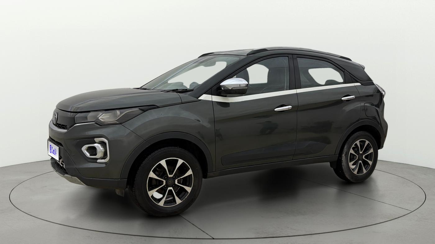 2020 Tata NEXON XZ PLUS PETROL, CNG, Manual, 91,246 km, Left Front Diagonal