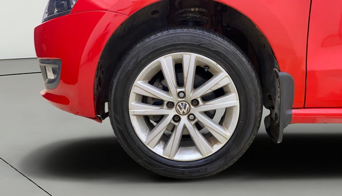 2013 Volkswagen Polo HIGHLINE1.2L, Petrol, Manual, 56,011 km, Left Front Wheel