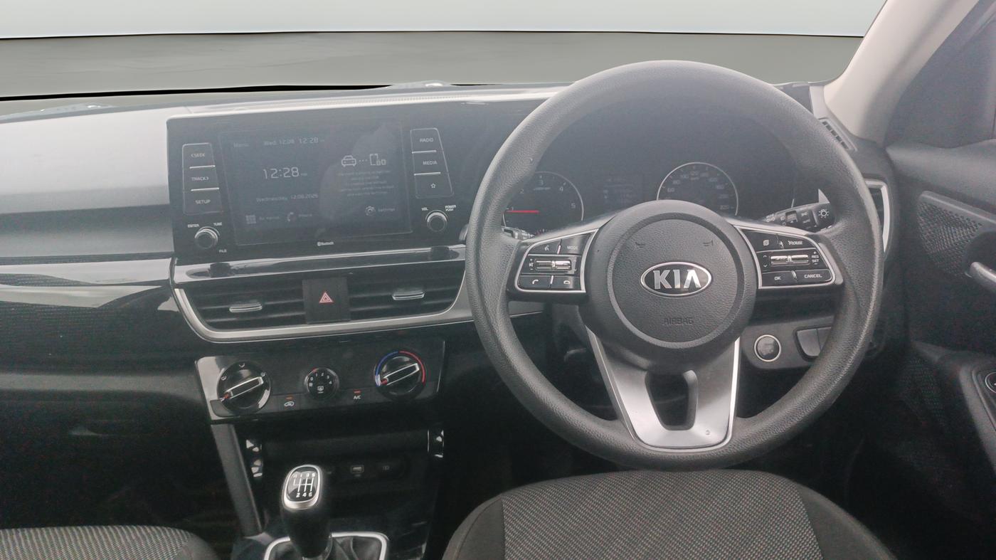 2020 KIA SELTOS HTK PLUS 1.5 DIESEL, Diesel, Manual, 1,14,663 km, Steering Wheel Close Up