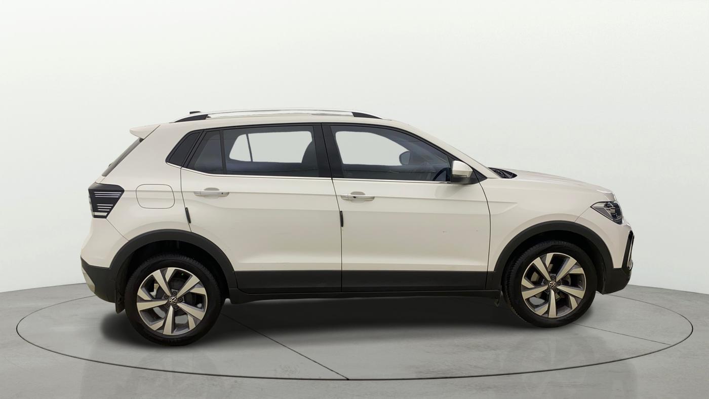 2022 Volkswagen TAIGUN TOPLINE 1.0 TSI MT, Petrol, Manual, 78,249 km, Right Side View