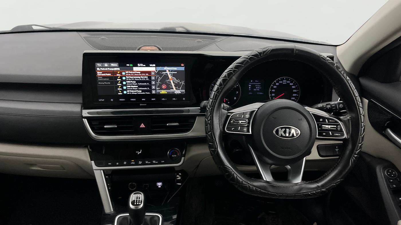 2021 KIA SELTOS HTX 1.5 PETROL, Petrol, Manual, 77,768 km, Steering Wheel Close Up