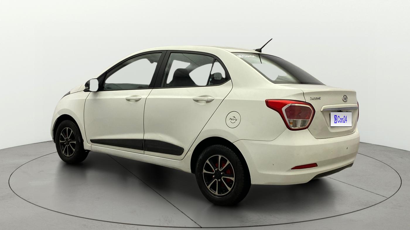 2015 Hyundai Xcent S 1.2, Petrol, Manual, 57,783 km, Left Back Diagonal