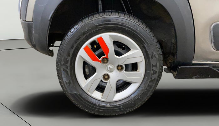 2016 Renault Kwid RXT 1.0, Petrol, Manual, 53,228 km, Right Rear Wheel