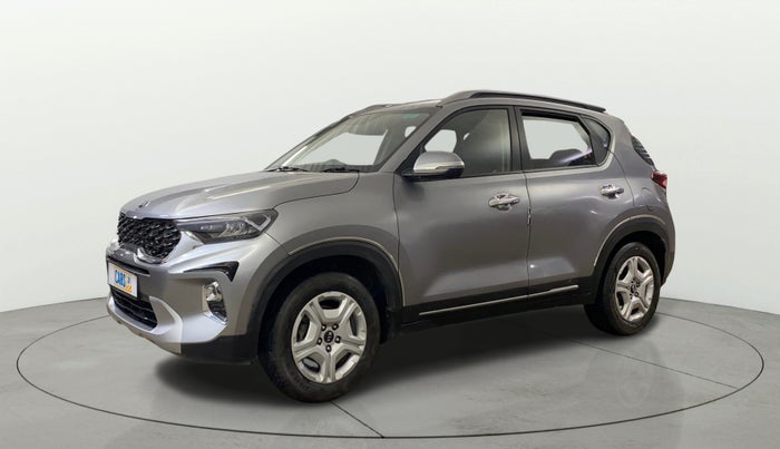 2021 KIA SONET HTX 1.0 IMT, Petrol, Manual, 48,437 km, Left Front Diagonal