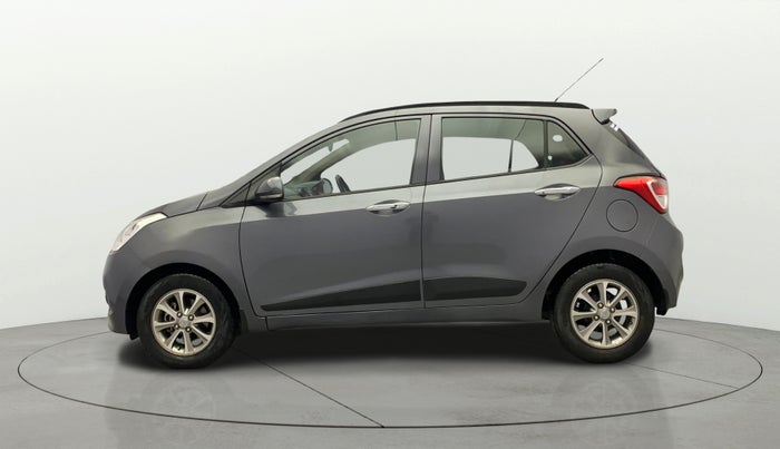 2016 Hyundai Grand i10 ASTA (O) AT 1.2 KAPPA VTVT, Petrol, Automatic, 79,667 km, Left Side