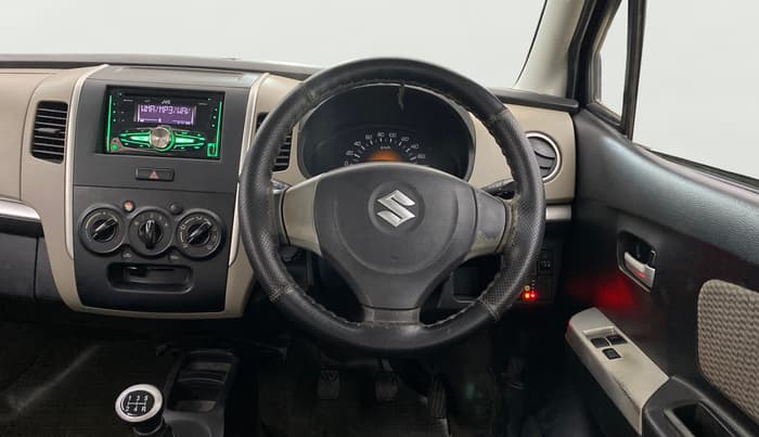 2015 Maruti Wagon R 1.0 LXI CNG, CNG, Manual, 65,672 km, Steering Wheel Close Up