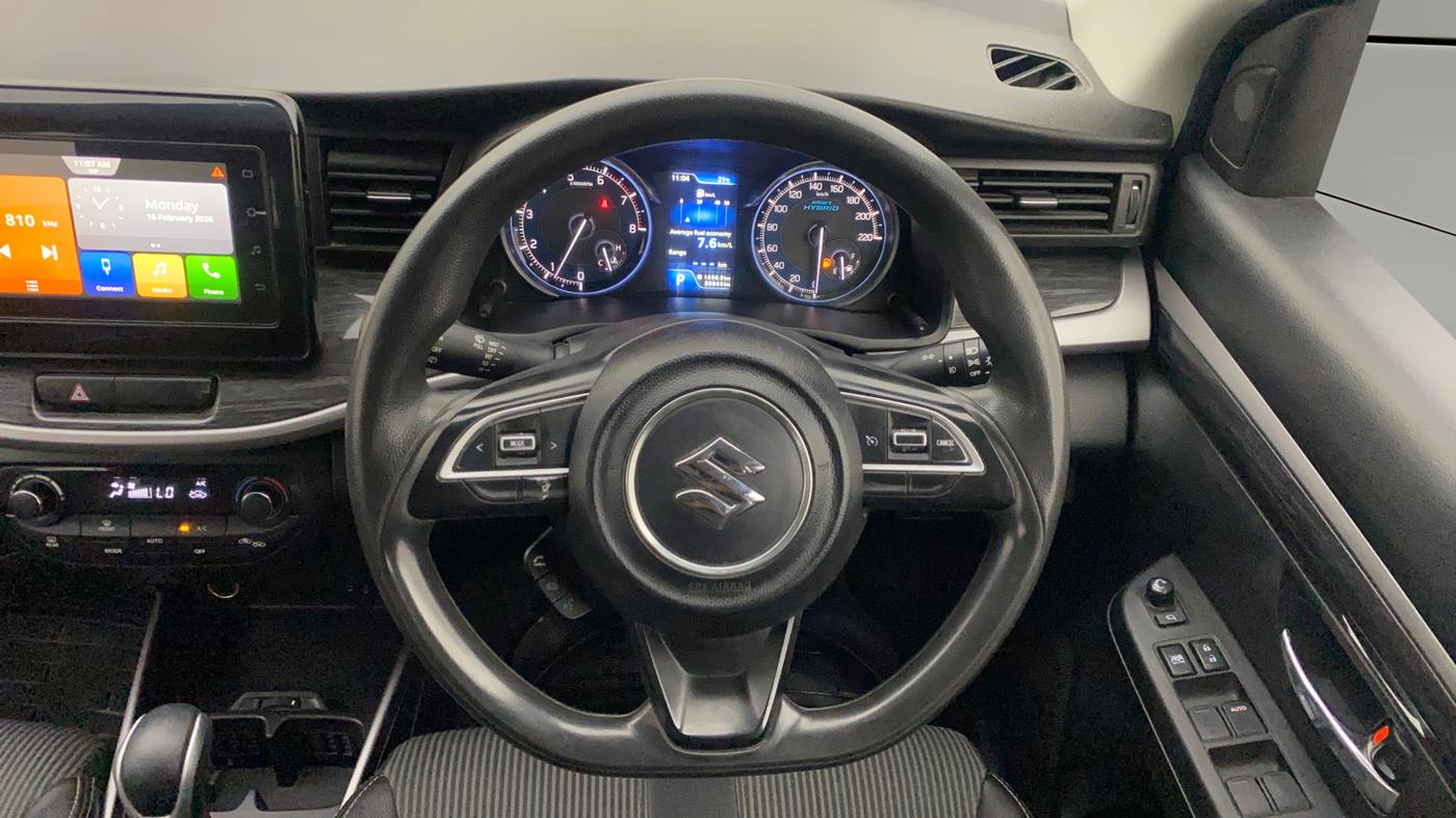 2021 Maruti XL6 ZETA AT, Petrol, Automatic, 80,867 km, Steering Wheel Close Up