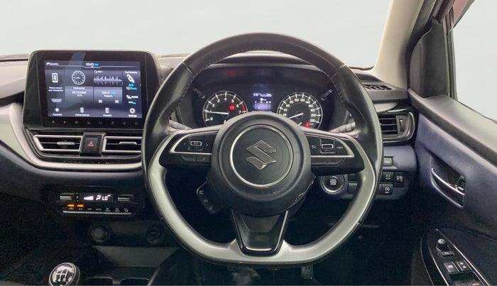 2022 Maruti Baleno ALPHA PETROL 1.2, Petrol, Manual, 1,03,153 km, Steering Wheel Close Up