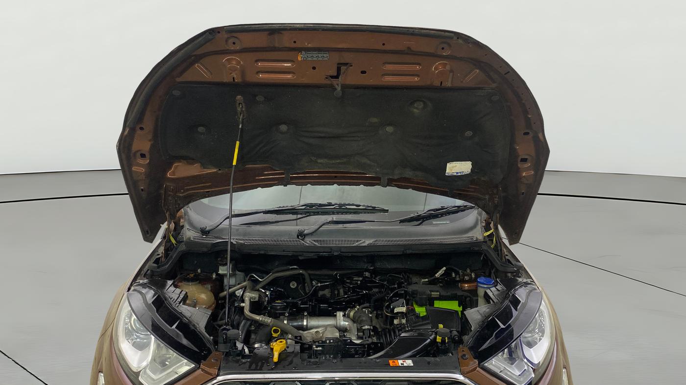2019 Ford Ecosport TITANIUM 1.5L DIESEL, Diesel, Manual, 1,09,199 km, Open Bonet