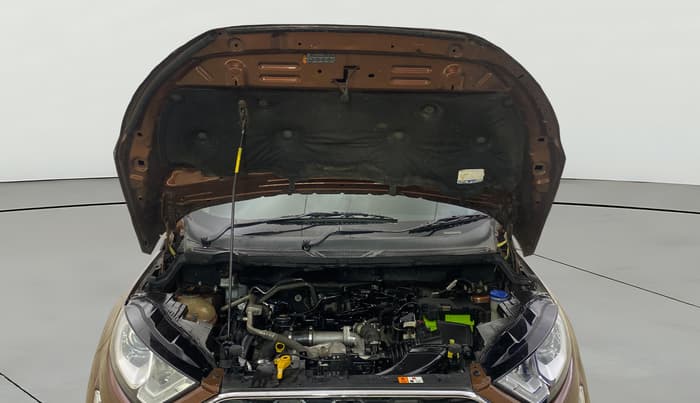 2019 Ford Ecosport TITANIUM 1.5L DIESEL, Diesel, Manual, 1,09,189 km, Open Bonet