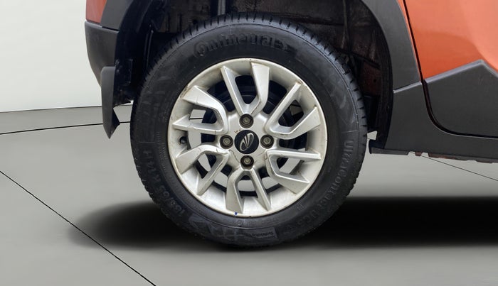 2017 Mahindra Kuv100 K6 PLUS 6 STR, Petrol, Manual, 63,581 km, Right Rear Wheel