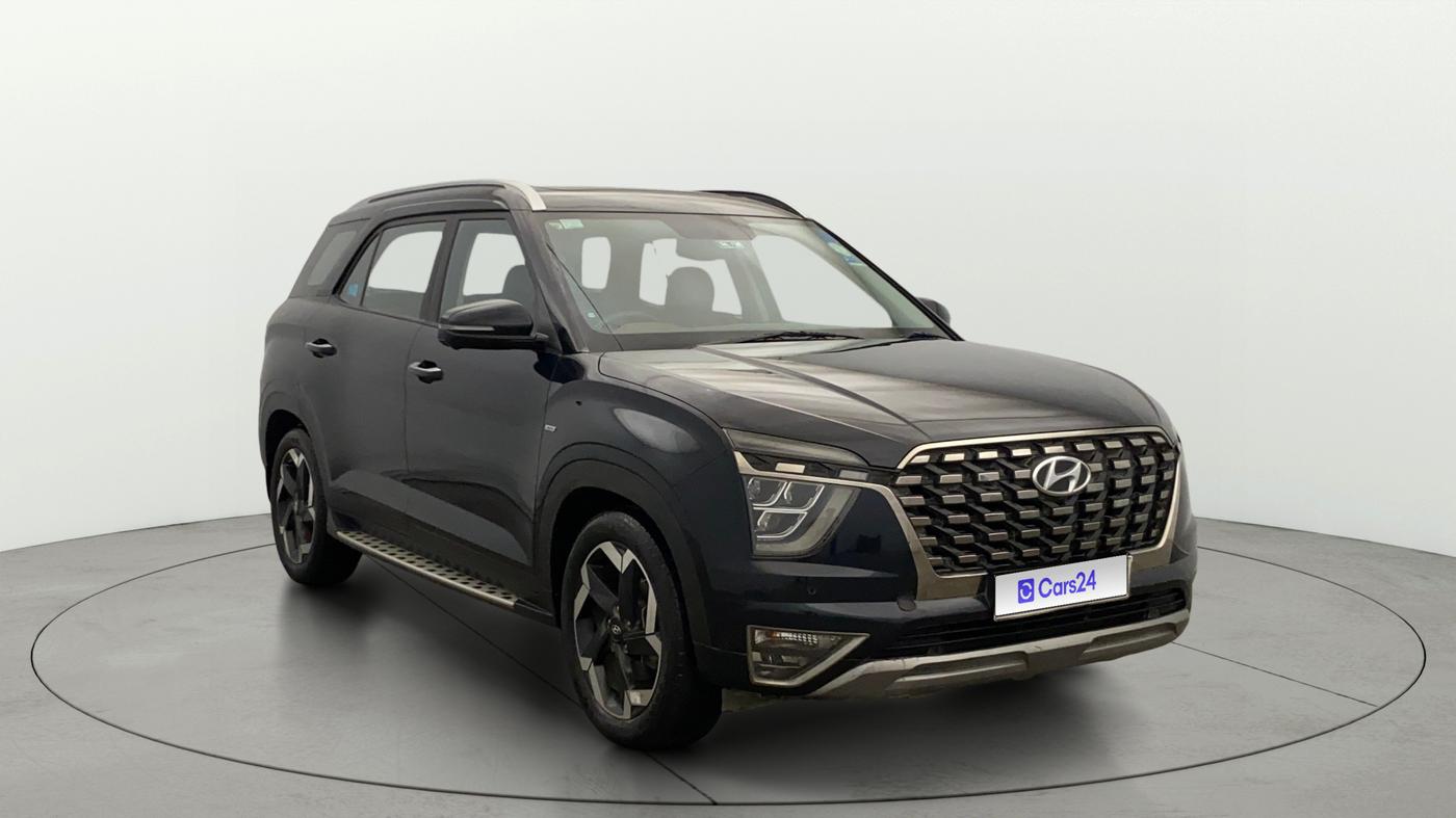 2021 Hyundai ALCAZAR 2.0 SIGNATURE (O) AT 6STR, Petrol, Automatic, 57,276 km, Right Front Diagonal