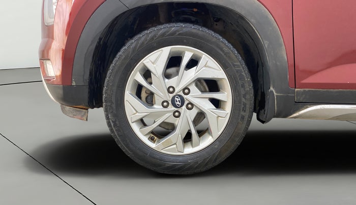 2022 Hyundai Creta SX 1.5 PETROL, Diesel, Manual, 1,02,954 km, Left Front Wheel