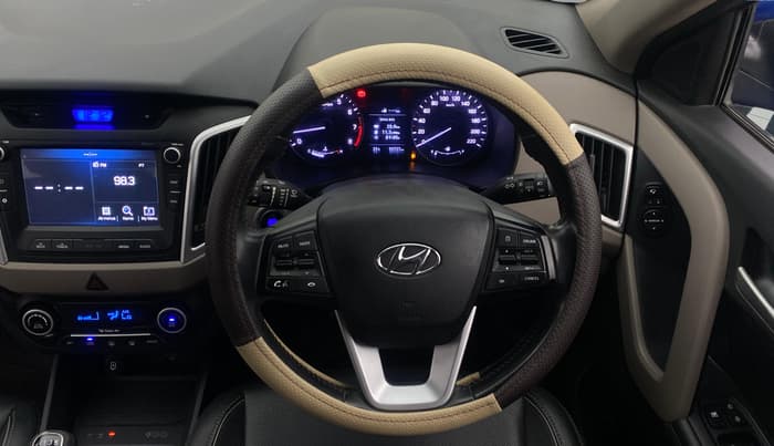 2018 Hyundai Creta SX (O) 1.6 PETROL, Petrol, Manual, 90,709 km, Steering Wheel Close Up
