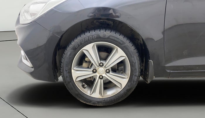 2019 Hyundai Verna 1.6 VTVT SX, Petrol, Manual, 1,27,690 km, Left Front Wheel