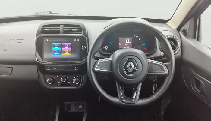 2021 Renault Kwid RXT 1.0 (O), Petrol, Manual, 37,867 km, Steering Wheel Close Up