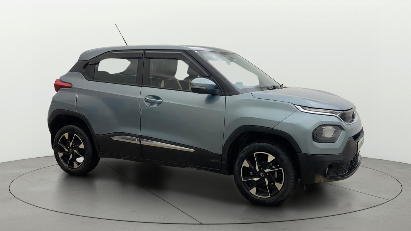 2024 Tata PUNCH ACCOMPLISHED DAZZLE PACK AMT, Petrol, Automatic, 17,827 km, Right Front Diagonal