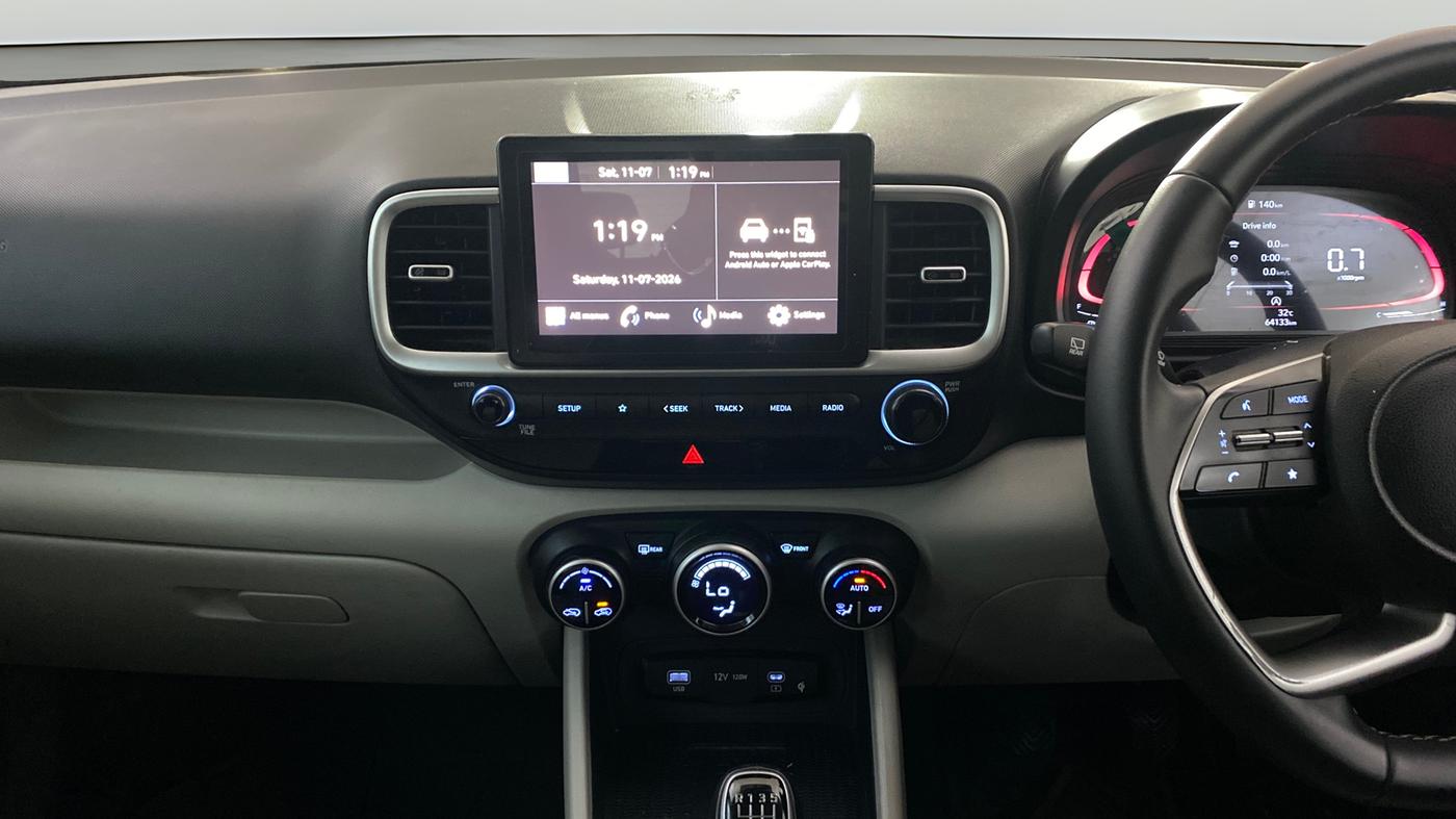 2024 Hyundai VENUE SX 1.5 CRDI, Diesel, Manual, 64,128 km, Air Conditioner