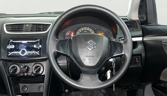 2016 Maruti Swift LXI (O), Petrol, Manual, 77,956 km, Steering Wheel Close Up