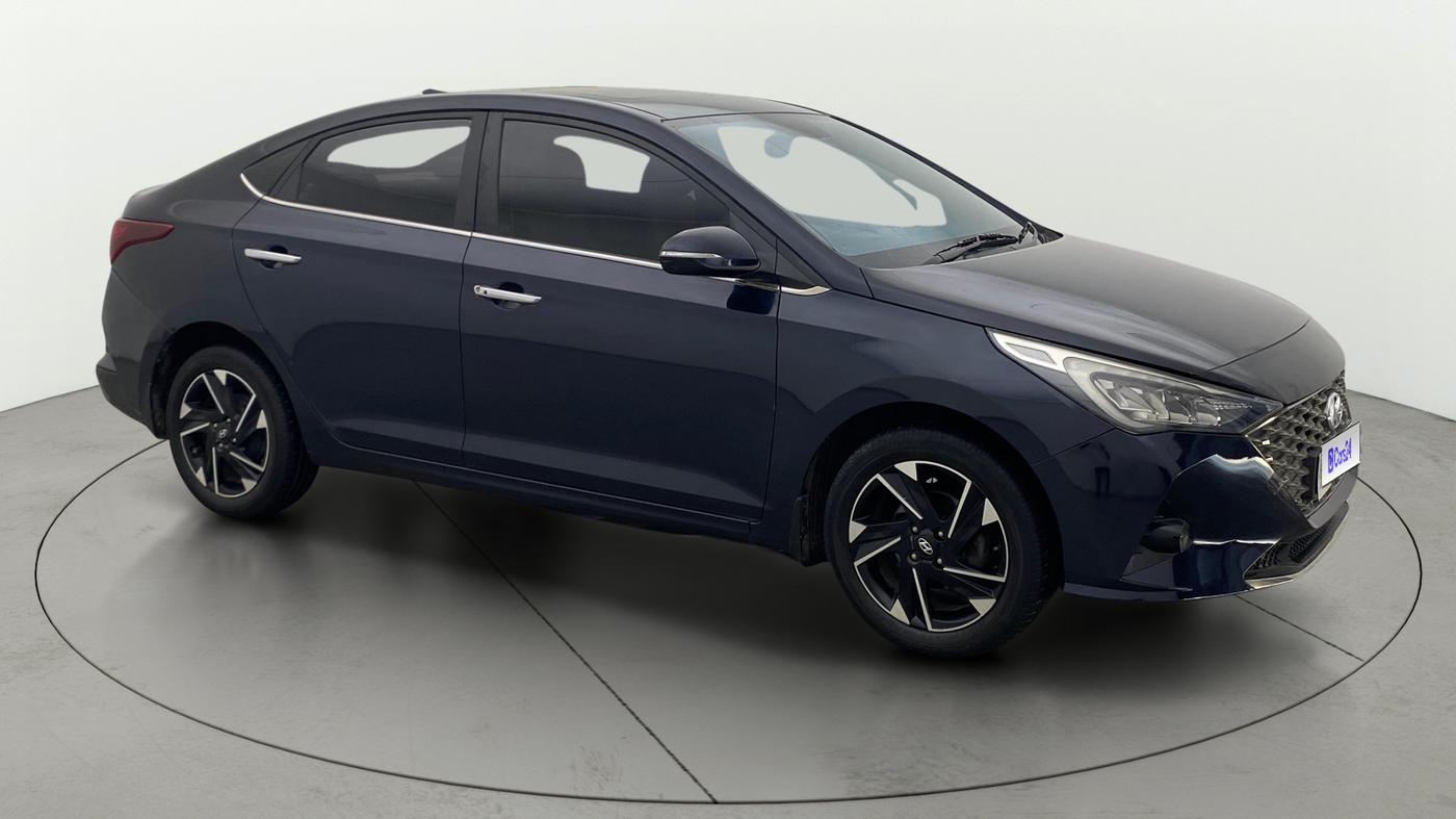 2021 Hyundai Verna SX (O)1.5 VTVT, Petrol, Manual, 57,306 km, Right Front Diagonal