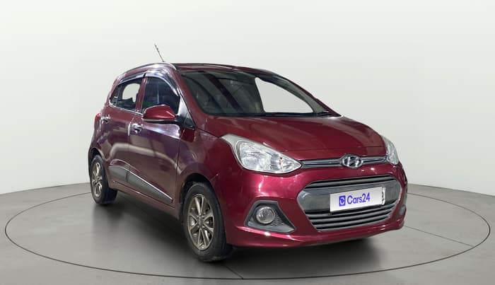 2015 Hyundai Grand i10 ASTA (O) 1.2 KAPPA VTVT, Petrol, Manual, 45,245 km, Right Front Diagonal