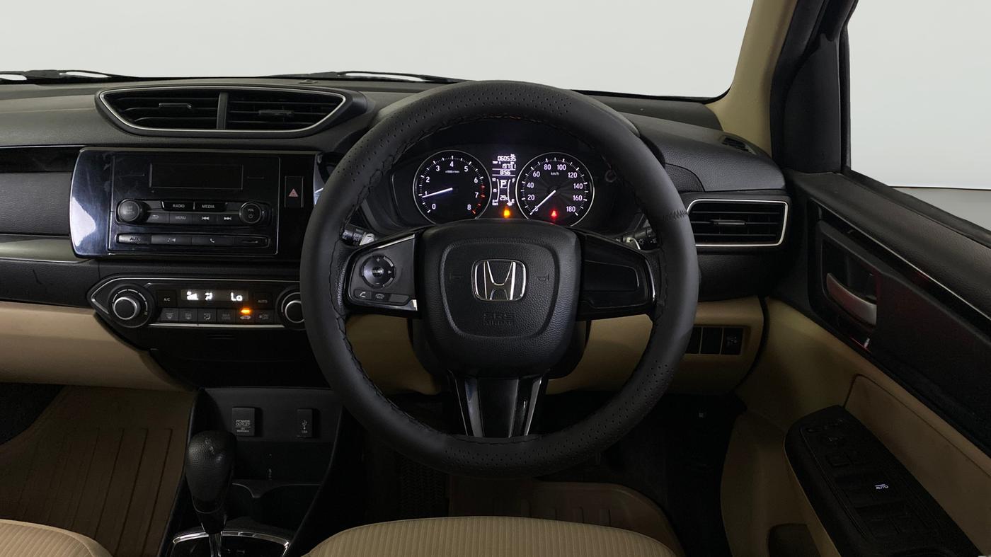 2018 Honda Amaze 1.2L I-VTEC V CVT, Petrol, Automatic, 60,442 km, Steering Wheel Close Up