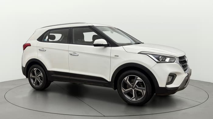2018 Hyundai Creta SX AT 1.6 PETROL, Petrol, Automatic, 68,602 km, Right Front Diagonal