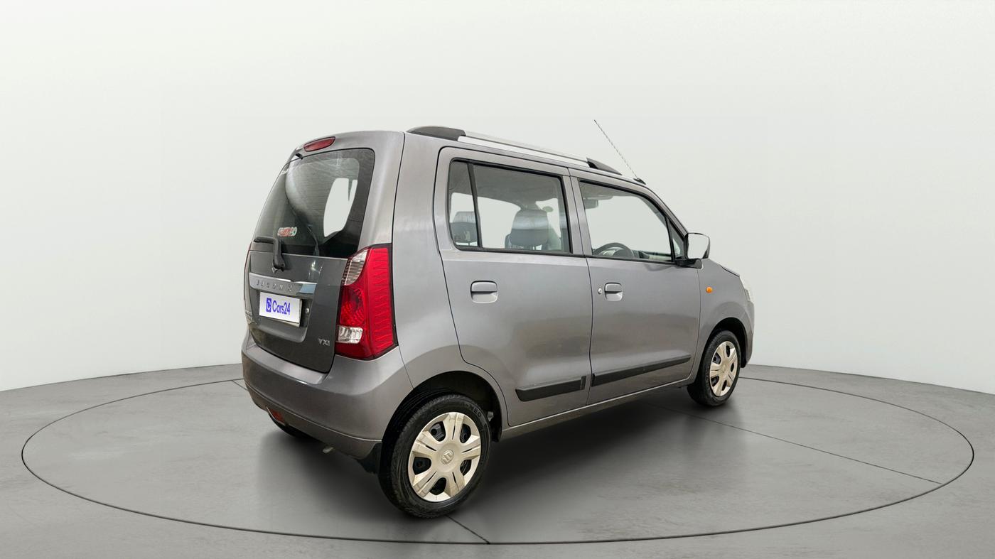 2015 Maruti Wagon R 1.0 VXI, Petrol, Manual, 39,588 km, Right Back Diagonal