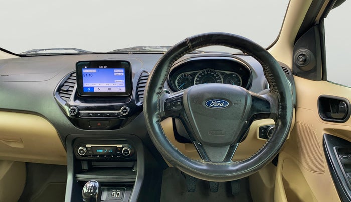 2019 Ford Figo Aspire TITANIUM 1.2 PETROL, Petrol, Manual, 52,267 km, Steering Wheel Close Up