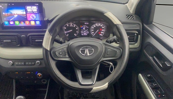 2021 Tata PUNCH ADVENTURE AMT, Petrol, Automatic, 73,638 km, Steering Wheel Close Up