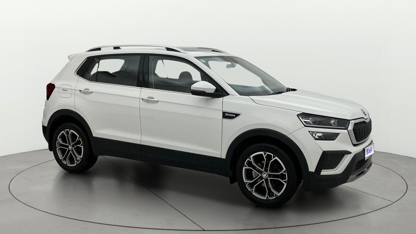 2022 Skoda KUSHAQ STYLE 1.0L TSI AT (6 AIRBAGS), Petrol, Automatic, 12,081 km, SRP