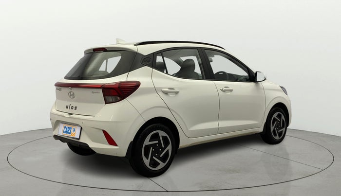 2023 Hyundai GRAND I10 NIOS SPORTZ 1.2 KAPPA VTVT, Petrol, Manual, 11,039 km, Right Back Diagonal
