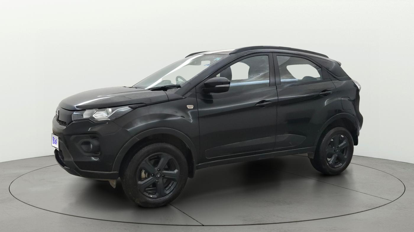 2023 Tata NEXON XZA PLUS PETROL DARK EDITION, Petrol, Automatic, 18,514 km, Left Front Diagonal