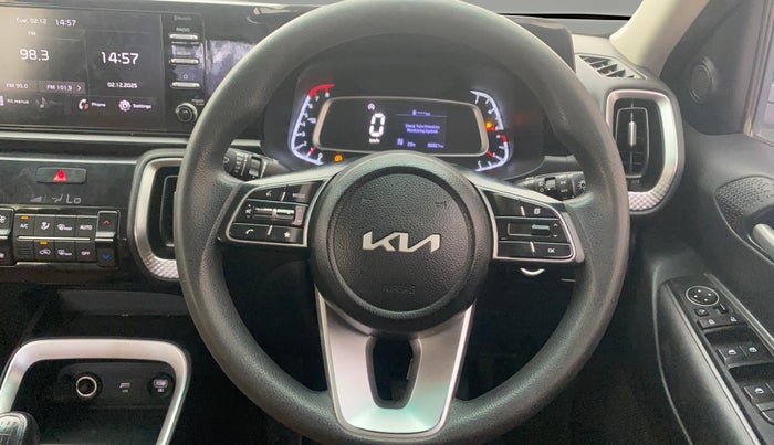 2023 KIA SONET HTK PLUS 1.0 IMT, Petrol, Manual, 96,784 km, Steering Wheel Close Up