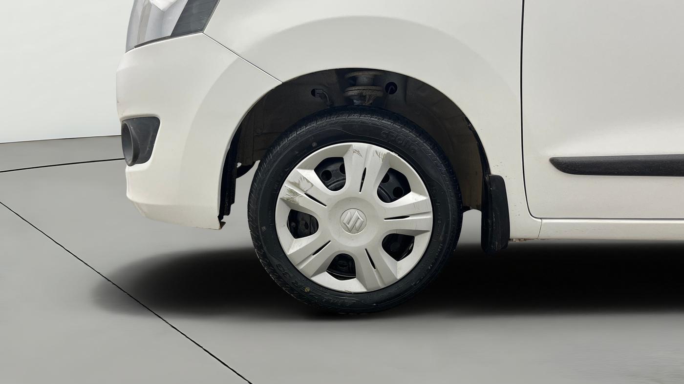 2017 Maruti Wagon R 1.0 VXI AMT, Petrol, Automatic, 23,129 km, Left Front Wheel
