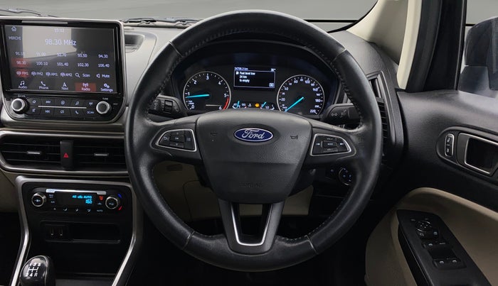 2019 Ford Ecosport TITANIUM 1.5L DIESEL, Diesel, Manual, 34,791 km, Steering Wheel Close Up