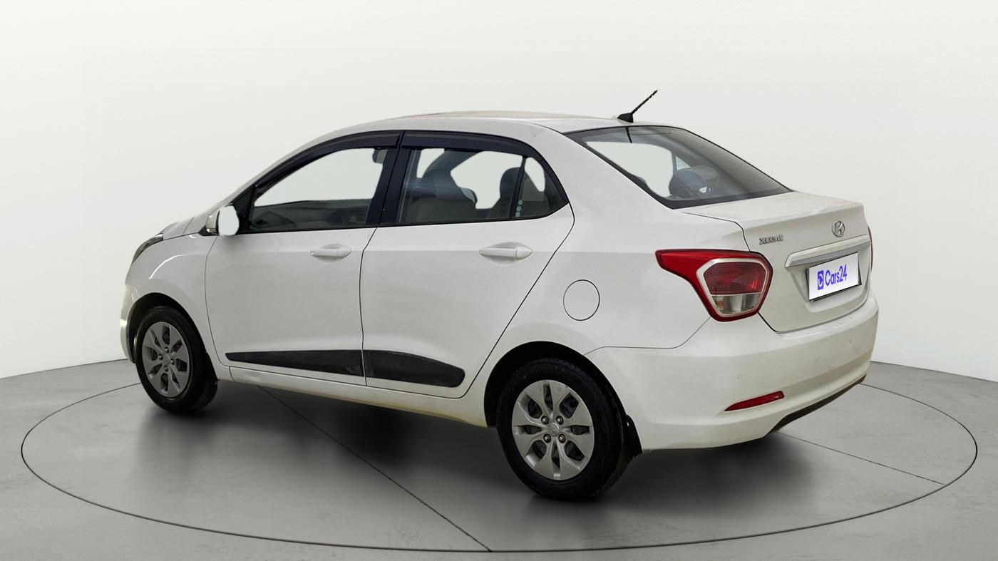2014 Hyundai Xcent S 1.2, Petrol, Manual, 52,887 km, Left Back Diagonal