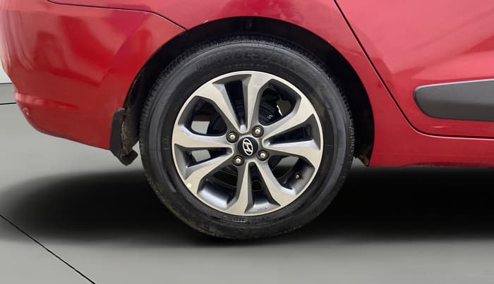 2014 Hyundai Xcent SX AT 1.2 (O), Petrol, Automatic, 55,436 km, Right Rear Wheel