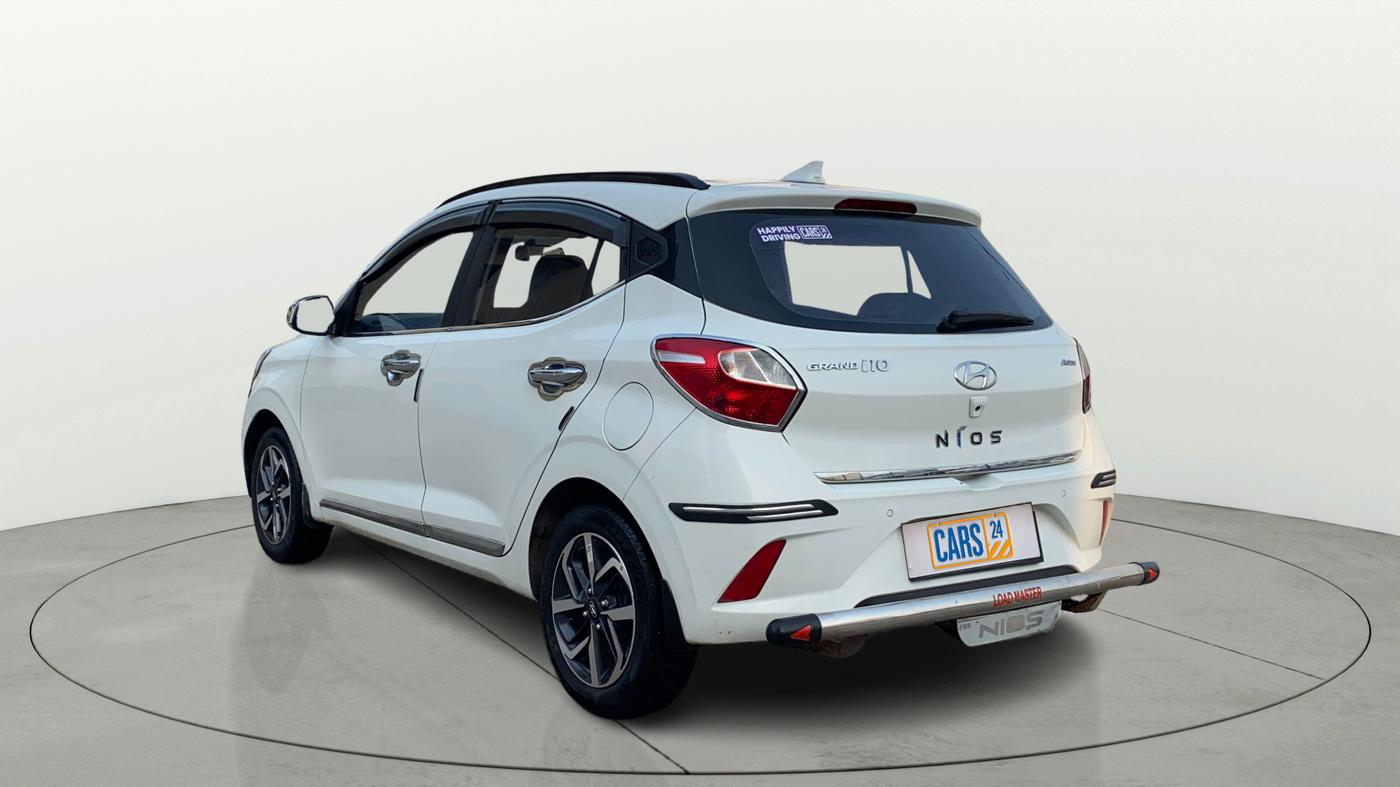 2022 Hyundai GRAND I10 NIOS ASTA AMT 1.2 KAPPA VTVT, Petrol, Automatic, 6,988 km, Left Back Diagonal