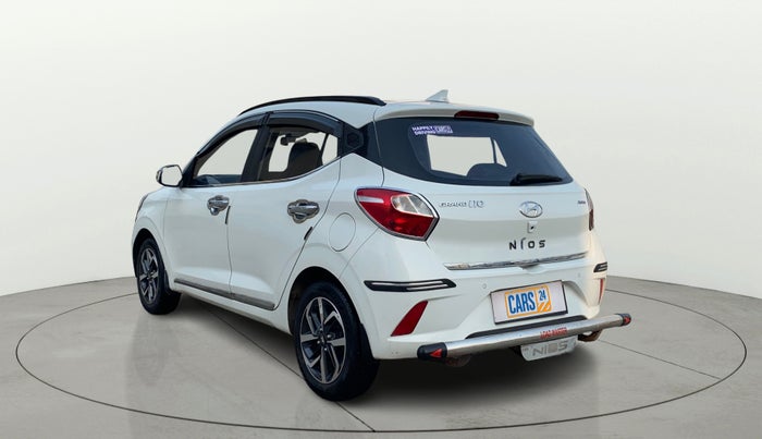 2022 Hyundai GRAND I10 NIOS ASTA AMT 1.2 KAPPA VTVT, Petrol, Automatic, 6,976 km, Left Back Diagonal