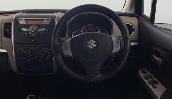 2015 Maruti Wagon R 1.0 VXI, Petrol, Manual, 59,553 km, Steering Wheel Close Up
