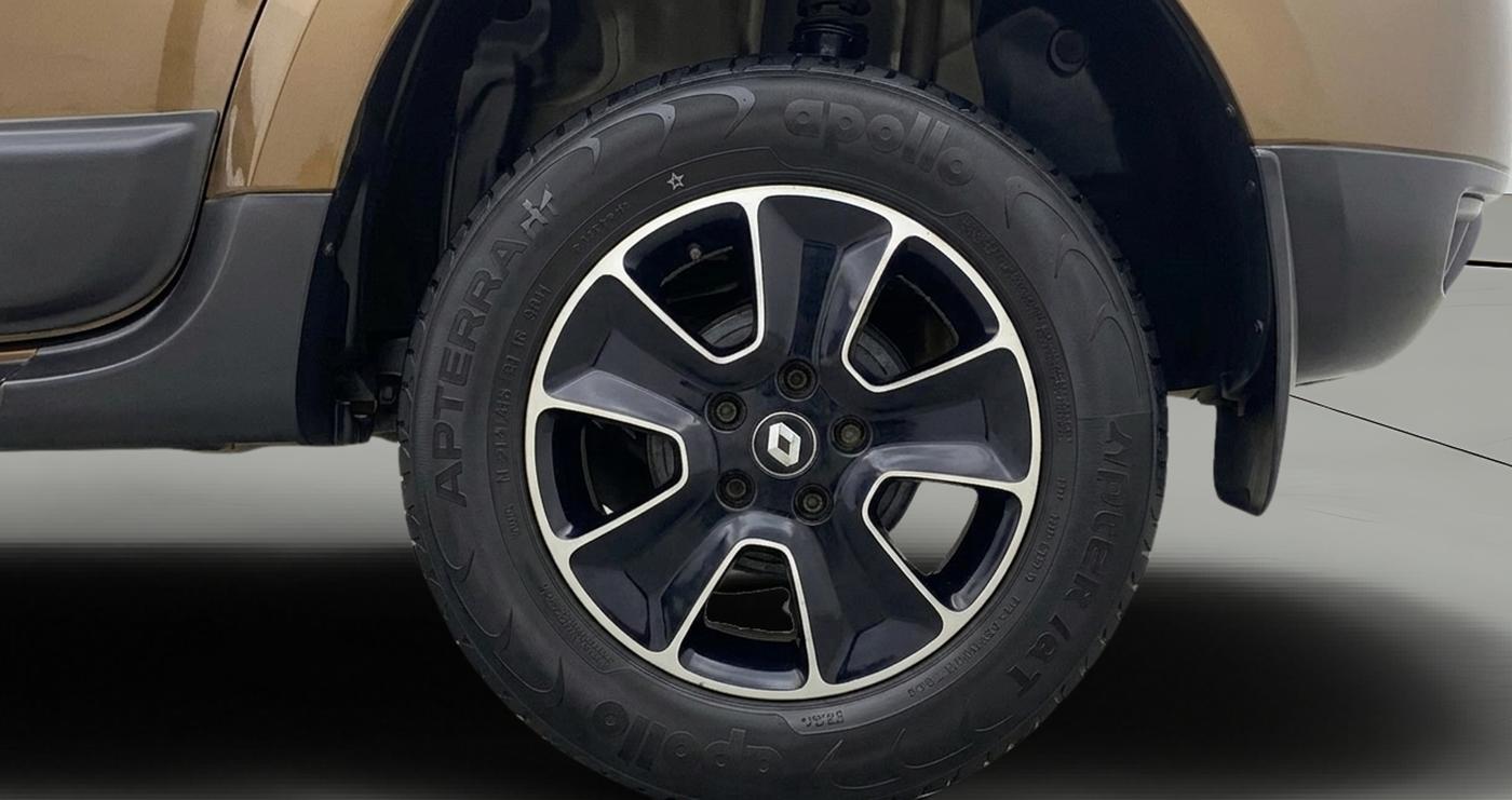 2018 Renault Duster RXS CVT, Petrol, Automatic, 98,904 km, Left Rear Wheel