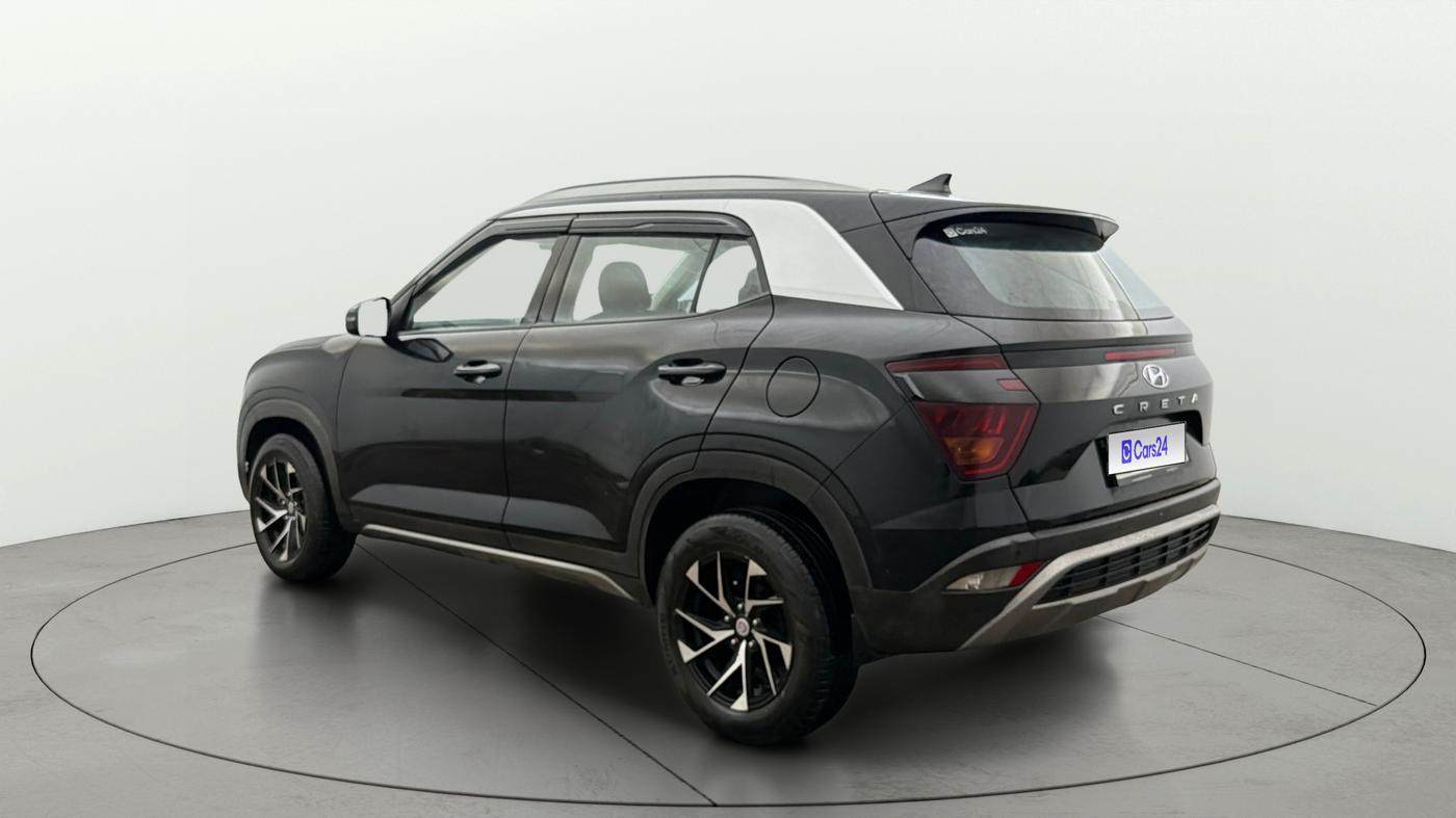 2021 Hyundai Creta EX 1.5 PETROL, Petrol, Manual, 51,236 km, Left Back Diagonal