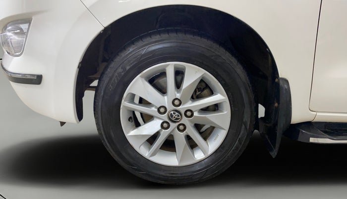 2018 Toyota Innova Crysta 2.7 GX 8 STR, Petrol, Manual, 47,748 km, Left Front Wheel