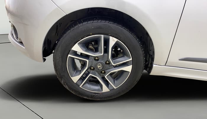 2017 Tata TIGOR XZ (O) PETROL, Petrol, Manual, 60,831 km, Left Front Wheel