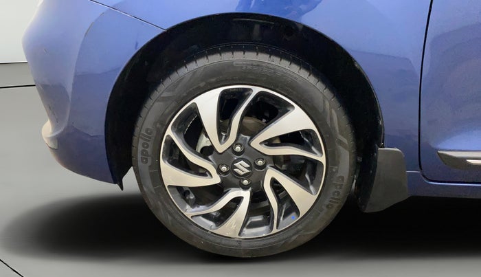 2021 Maruti Baleno ZETA CVT PETROL 1.2, Petrol, Automatic, 19,536 km, Left Front Wheel